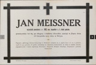 Zdjęcie powstańca styczniowego Jan  Meissner