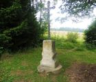 Bukowiec,  pow. bieszczadzki . Krzyż przydrożny .