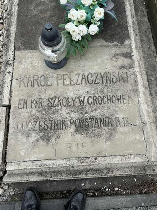 Zdjęcie powstańca styczniowego Karol Pełzaczyński