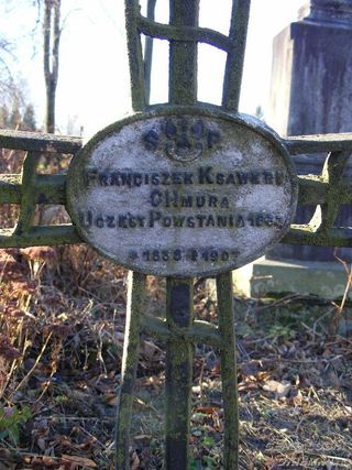 Zdjęcie powstańca styczniowego Franciszek Ksawery Chmura