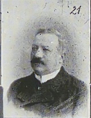 Zdjęcie powstańca styczniowego Ludwik Franciszek Krajewski