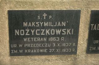 Zdjęcie powstańca styczniowego Maksymilian Nożyczkowski