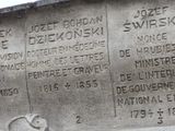 Dziekoński Józef Bohdan - Zbiorowa mogiła Rządu Narodowego i in.