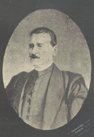 Zdjęcie powstańca styczniowego Antoni Golejewski