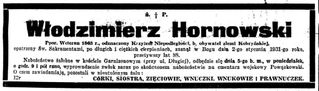 Zdjęcie powstańca styczniowego Włodzimierz Hornowski