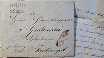 List do Norberta Grabowskiego - koperta