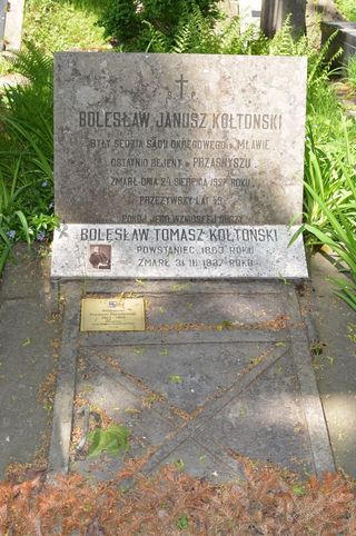 Zdjęcie powstańca styczniowego Bolesław Kołtoński