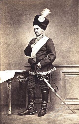 Zdjęcie powstańca styczniowego Teodor Cieszkowski