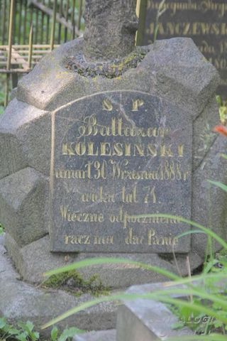 Zdjęcie powstańca styczniowego Baltazar Kolesinski