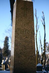 Grób Alfreda Młockiego